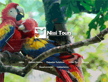 Tablet Screenshot of nissitours.com